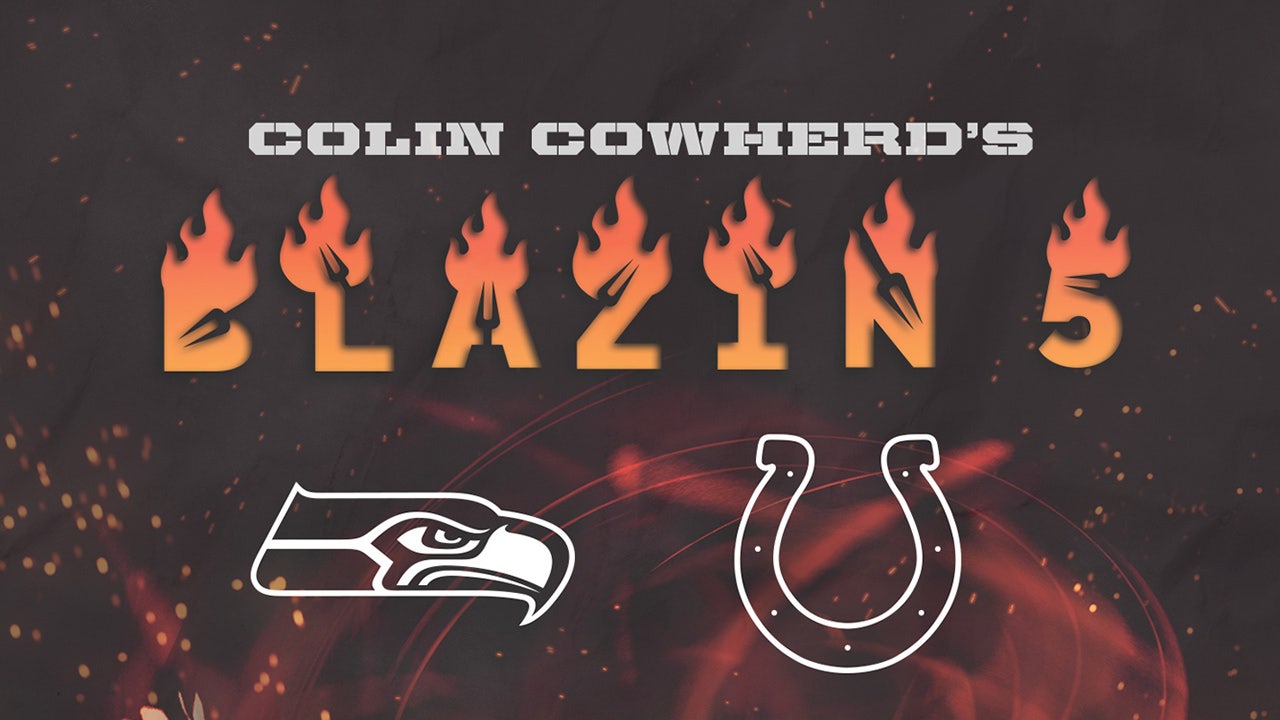 Colin Cowherd's way-too-early Blazin' 5 for Week 1
